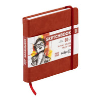 DARWI Terracotta Sketch Pad 14 x 14 cm, 140 g/m², 80 Sheets