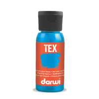 DARWI TEX Fabric Paint 50 ml – 280 Turquoise Blue
