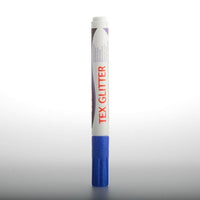DARWI TEX glitter fabric markers, 6 ml – blue