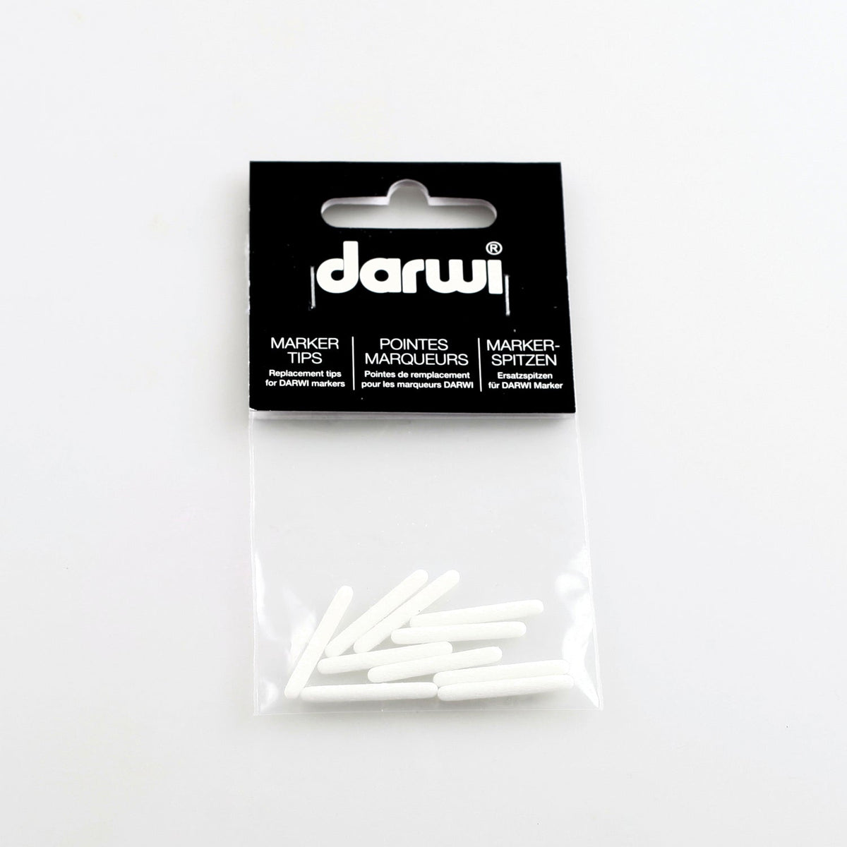 DARWI Tex Glitter Replacement Nibs for Fabric 2 mm – 10 pcs