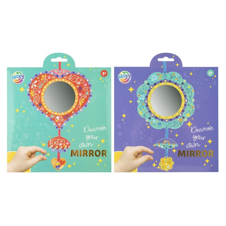 Decorate Your Own Mirror Creative Set, 21.5 x 21.5 cm | various designs — image 1