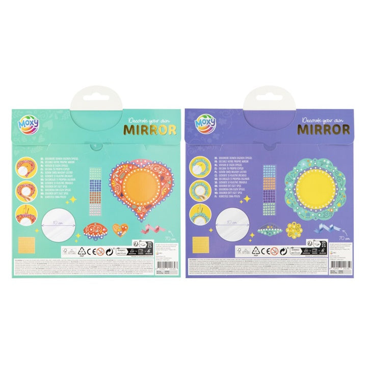 Decorate Your Own Mirror Creative Set, 21.5 x 21.5 cm | various designs — image 2