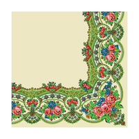 Decoupage Napkin - Floral Pattern - 1 pc