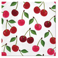 Decoupage Napkins Cherries Pattern - 1 pc