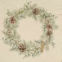 Decoupage Napkins Christmas Garland - 1 pc