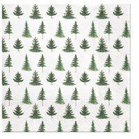 Decoupage Napkins, Christmas Trees in the Forest, 1 pc