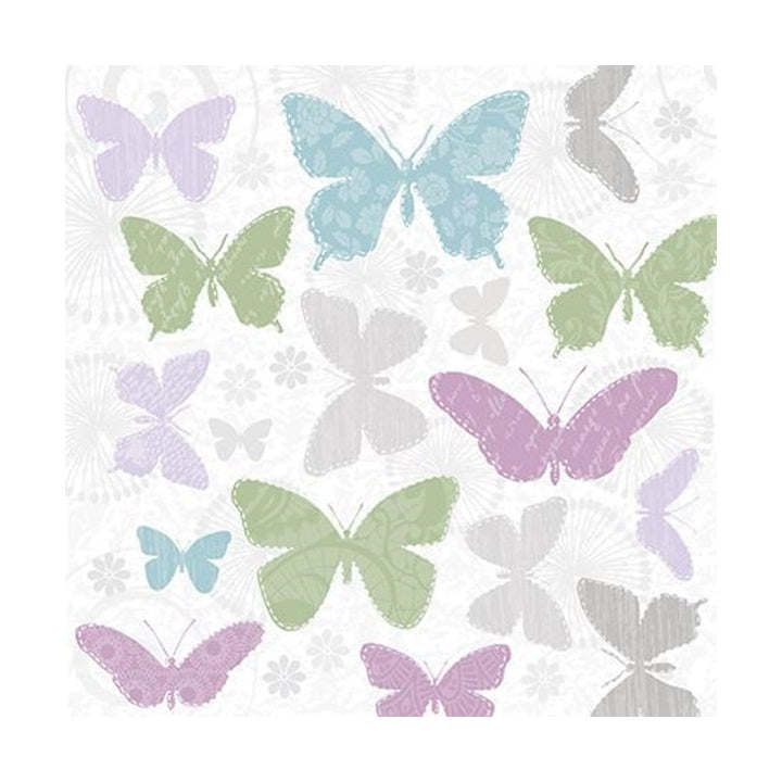 Decoupage Napkins – Delicate Butterflies – 1 pc