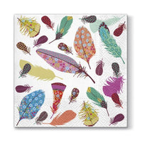 Decoupage Napkins Delicate Feathers - 1 pc