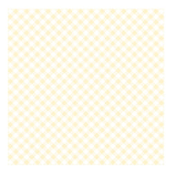 Decoupage Napkins Diagonal Cream Check - 1 pc