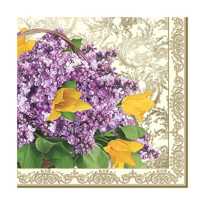 Decoupage Napkins - Flower Bouquet - 1 pc