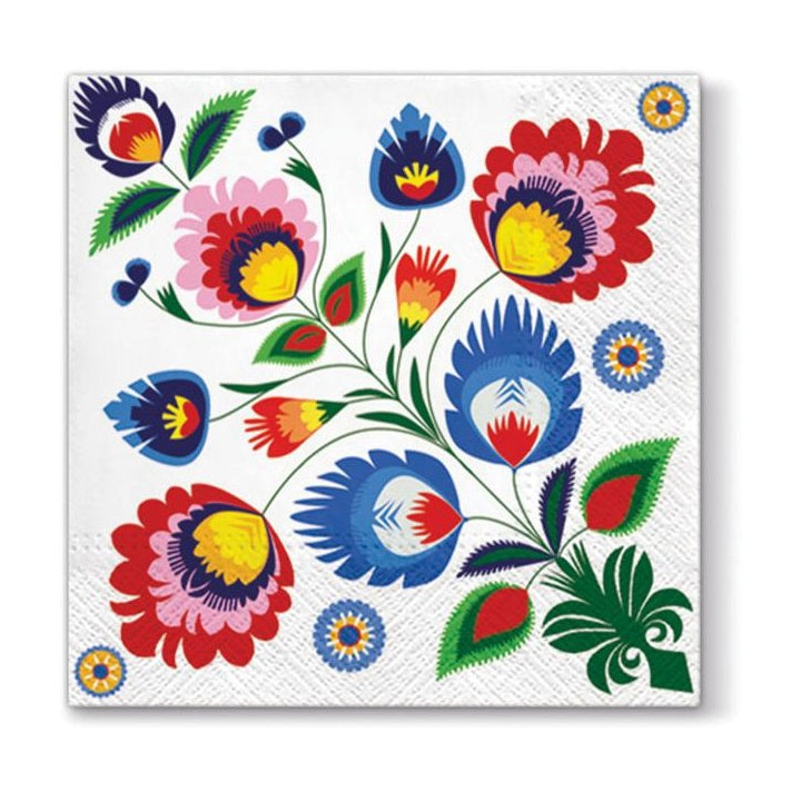 Decoupage Napkins - Folk Pattern - 1 pc