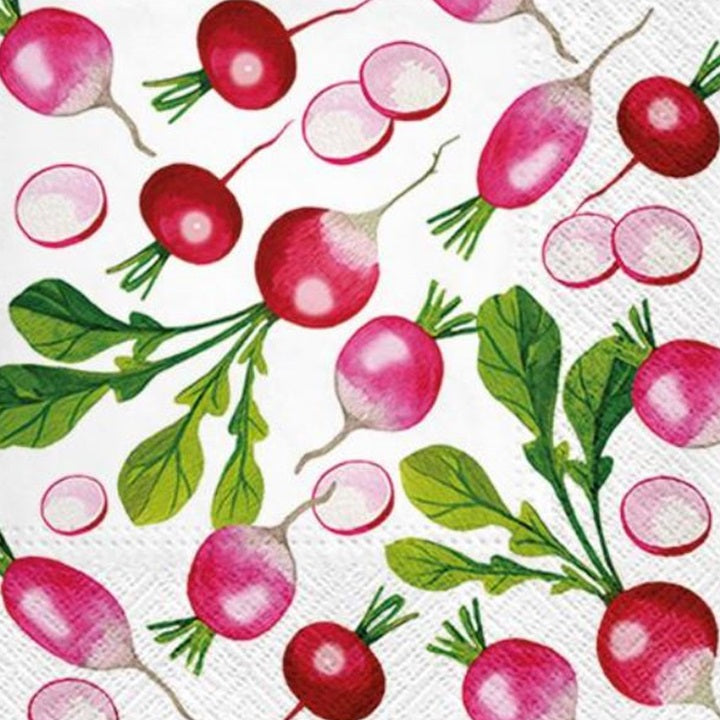 Decoupage Napkins Fresh Radish - 1 pc