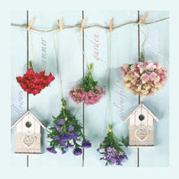 Decoupage Napkins - Garden Flowers - 1 pc