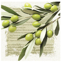 Decoupage Napkins Greek Olives - 1 pc