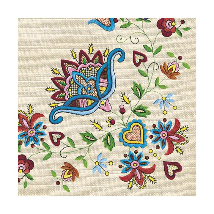 Decoupage Napkins - Kashubian Folk 1 - 1 pc