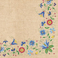 Decoupage Napkins - Kashubian Folk 4 - 1 pc