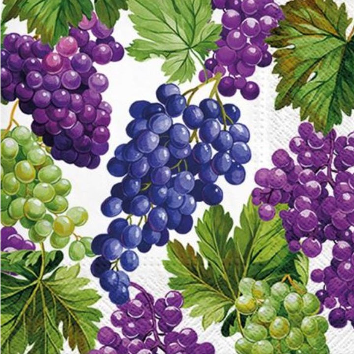 Decoupage Napkins Natural Grapes - 1 pc