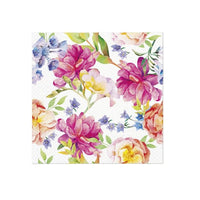 Decoupage Napkins - Orchid with Peony - 1 pc