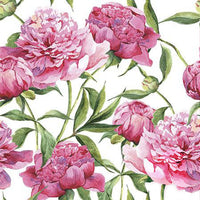 Decoupage Napkins - Pink Peonies - 1 pc