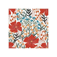 Decoupage Napkins - Poppy and Wild Flowers - 1 pc