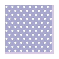 Decoupage Napkins - Purple with Dots - 1 pc