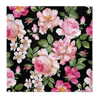 Decoupage Napkins Roses Glory Black - 1 pc