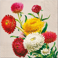 Decoupage Napkins - Strawflowers - 1 pc