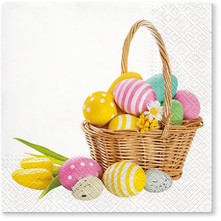 Декупажни салфетки Basket of Joy - 1 бр. — изображение 1