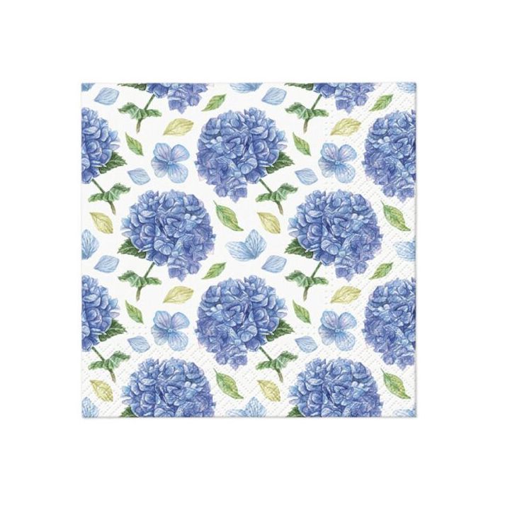 Декупажни салфетки - Rhytmic Hydrangea  - 1бр. — изображение 1
