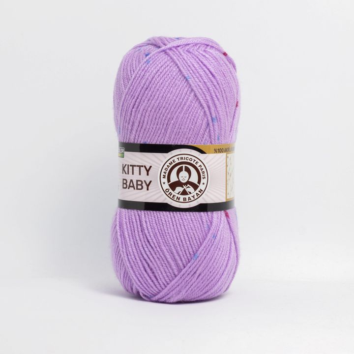Вълна за деца Madame Tricote Paris Kitty Baby 100 гр. — изображение 3
