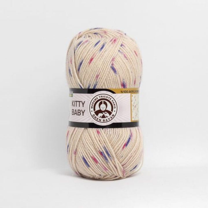 Вълна за деца Madame Tricote Paris Kitty Baby 100 гр. — изображение 7