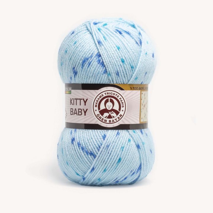Вълна за деца Madame Tricote Paris Kitty Baby 100 гр. — изображение 10