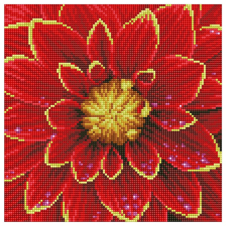 Diamond Painting Picture - Dahlia 30.5 x 30.5