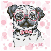 Diamond Painting Pug 35 x 35