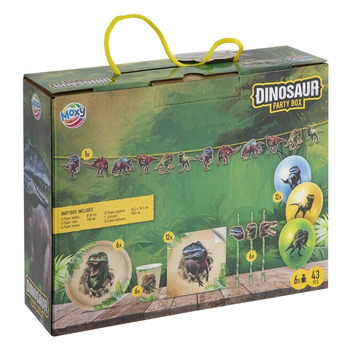 Dinosaur Kids' Party Set, 43 Pieces — image 2