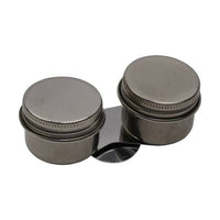Double Metal Paint Mixing Cup with Lid
