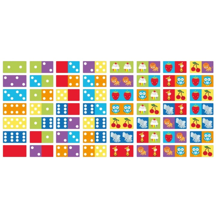 Double-Sided Domino Game - 28 Educational Cards — Image 3