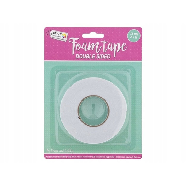 Double-Sided Foam Tape 18 mm x 4 m