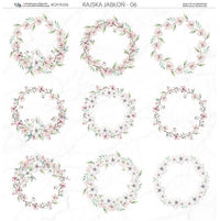Double-Sided Scrapbooking Paper 30.5 x 30.5 cm – Paradise Apple Tree 06