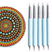 Double-Sided Silicone and Dotting Brushes Set of 5 — image 1