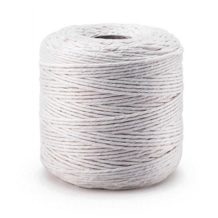 DP Craft Cotton Macramé Cord, 2 mm, White | various sizes — image 3
