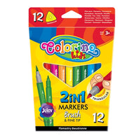 Двустранни маркери за деца Colorino 12 бр. — изображение 1