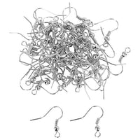 Earring Hooks, 100 pcs | various colors — image 2