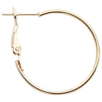 Earring Hoops, 25 mm – Gold