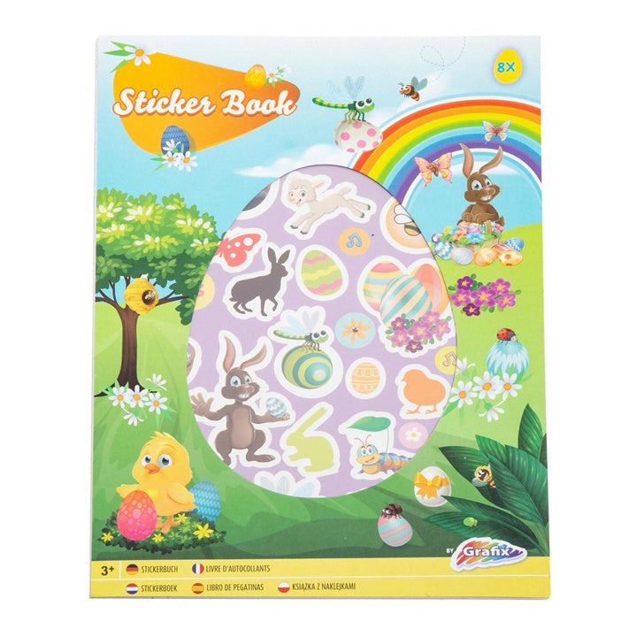 Easter Stickers, Set of 8 A4 Sheets
