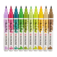 Ecoline Botanic Brush Pen Watercolor Pens