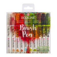 Ecoline Brush Pen Architect Watercolor Pens