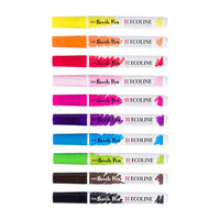 Ecoline Brush Pen Bright Watercolor Pens Set of 10