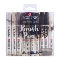 Ecoline Brush Pen Grays Watercolor Pens