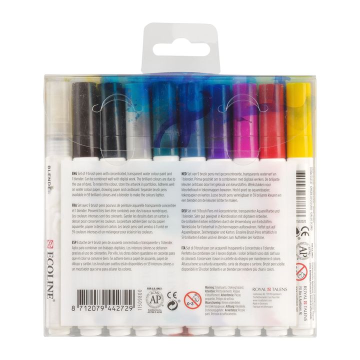 Ecoline Brush Pen Hand Lettering Watercolor Pens